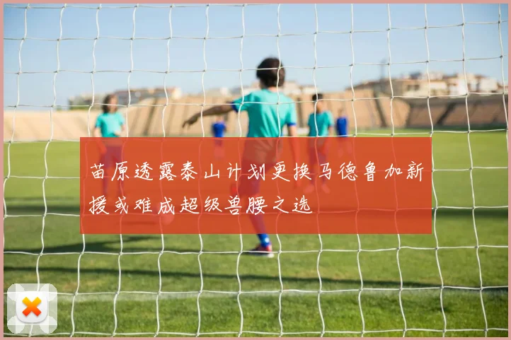 苗原透露泰山计划更换马德鲁加新援或难成超级兽腰之选